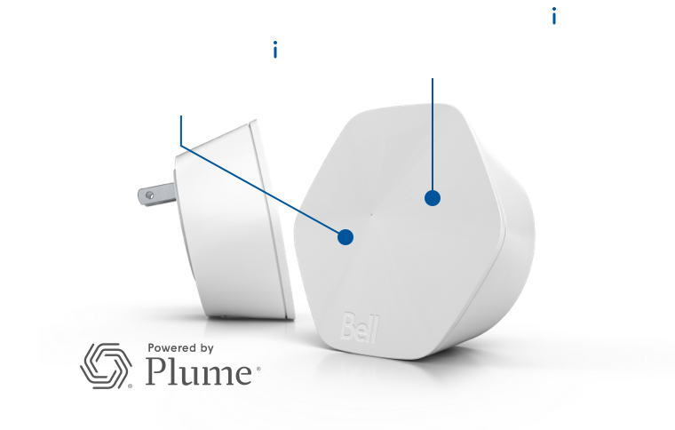 Each Wi-Fi pod uses 3 Wi-Fi radios to give you speeds of up to 500 Mbps. 