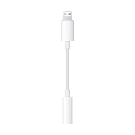 Image 1 of Apple Lightning to 3.5 mm headphone jack adapter