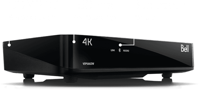 compact PVR with up to 150 hours in 4K or 320 hours in HD