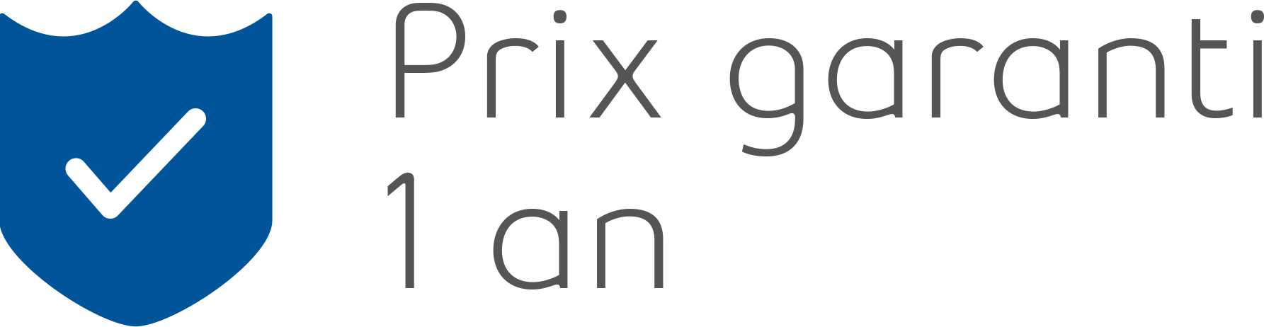 Prix garanti 1 an