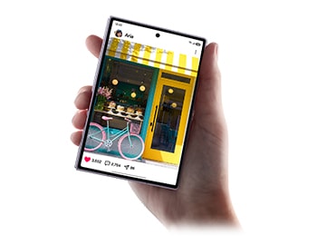 The screen matches your social feed.