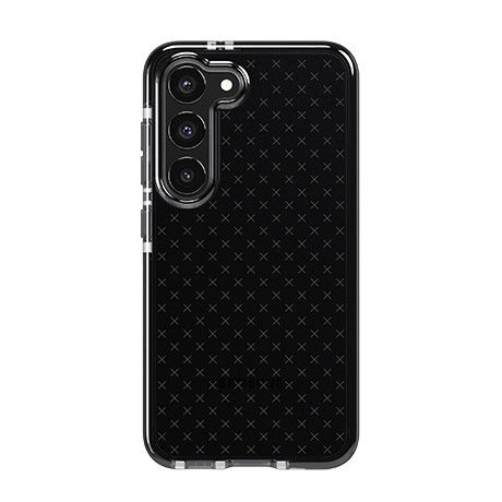 Tech21 Evo Check case (smokey black) for Samsung Galaxy S23