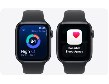 Track the quality of your zzz’s with sleep score.