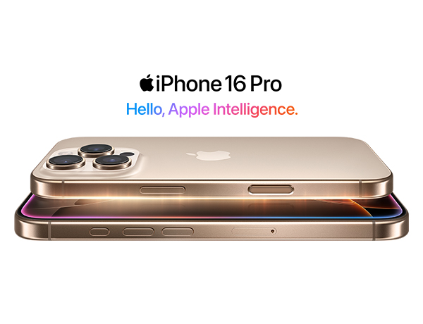 iPhone 16 Pro. Hello, Apple Intelligence.