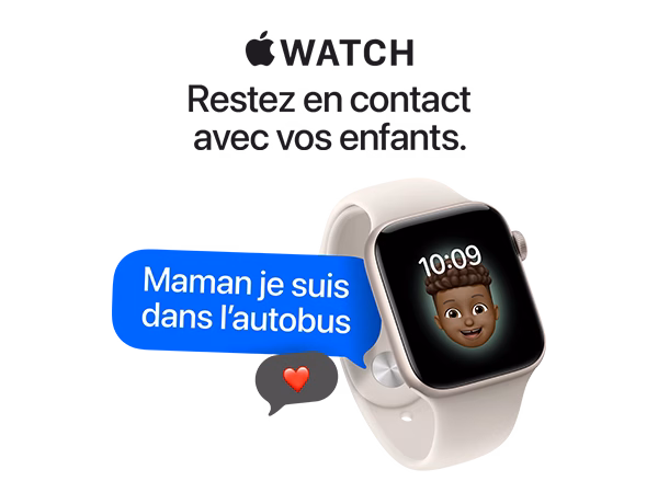 Apple Watch pour vos enfants
