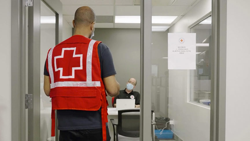 Canadian Red Cross friendly calls program