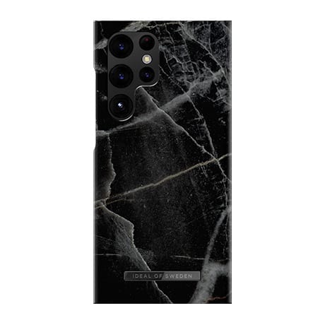 iDeal Printed case (black thunder marble) for Samsung Galaxy S23 Ultra