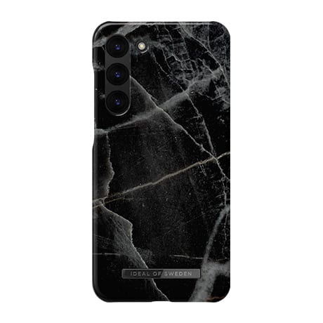 Image 1 of iDeal Printed case (black thunder marble) for Samsung Galaxy S23
