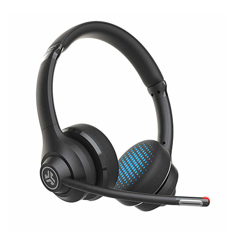 View image 1 of JLab GO Work wireless on-ear headset (black)