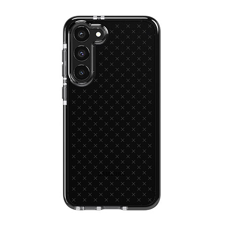 Tech21 Evo Check case (smokey black) for Samsung Galaxy S23+